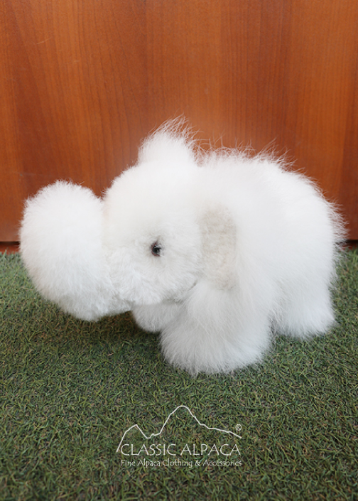 BABY Alpaca Fur - Elephant Ornament BABY Alpaca Fur - Elephant Ornament