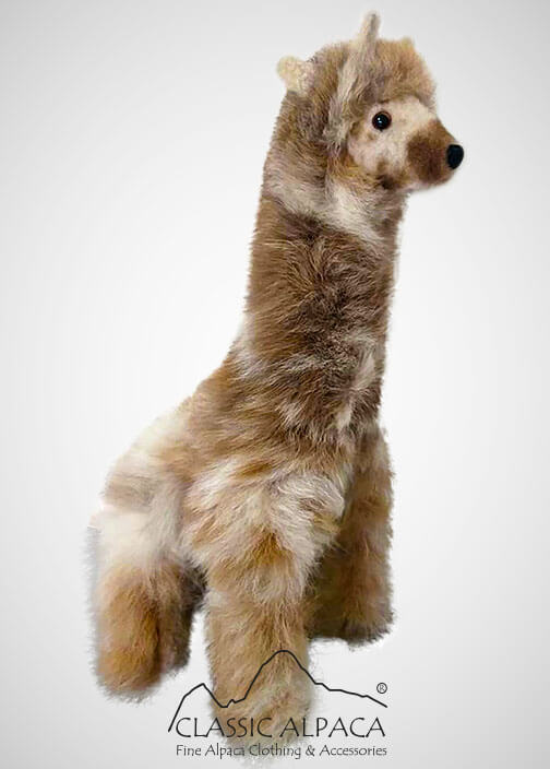 Baby Alpaca Fur-Giraffe Ornament 15" Baby Alpaca Fur-Giraffe Ornament 15"