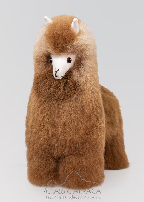 Baby Alpaca Fur-Standing Alpaca 12" Baby Alpaca Fur-Standing Alpaca 12"