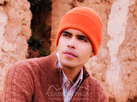 Double Knit Alpaca HUNTER Hat
