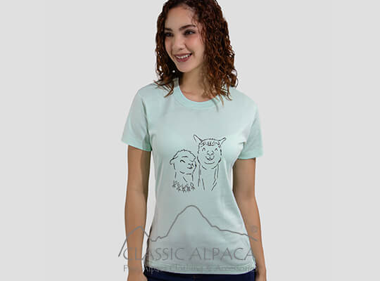 Alpaca - Women's Pima Cotton T-Shirt