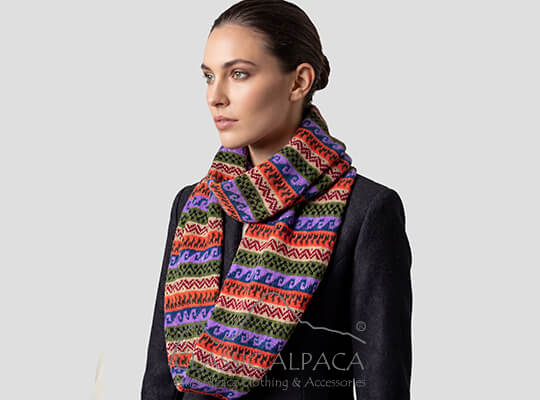 Illary Baby Alpaca Infinity Scarf