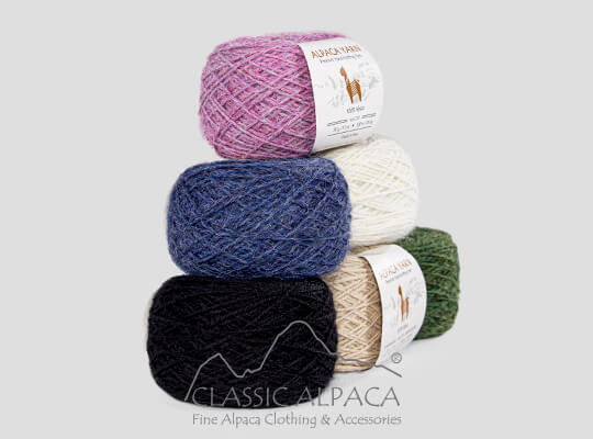 Alpaca Yarn – Pack Of 6 Skeins