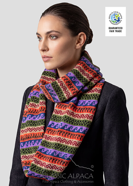 Illary Baby Alpaca Infinity Scarf