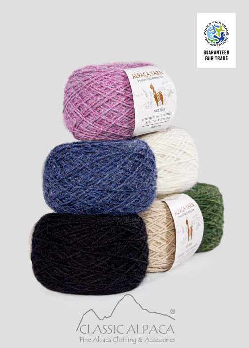 Alpaca Yarn – Pack Of 6 Skeins