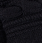 Black Ginevra Royal Alpaca Gloves