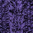 Alpaca Cable Fingerless Gloves