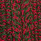 Alpaca Cable Fingerless Gloves