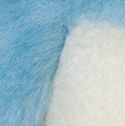Baby Alpaca Fur - Owl Ornament 9 inches